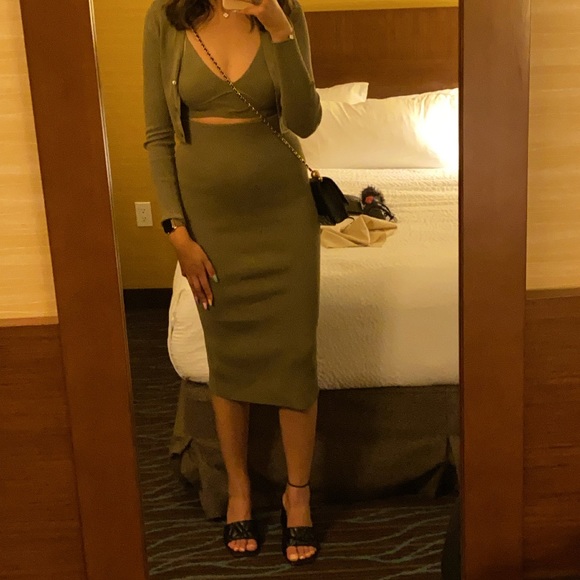 Zara 3 piece olive set - Picture 1 of 4